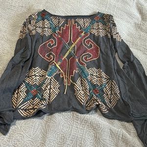 Double D Ranch long sleeved swing top